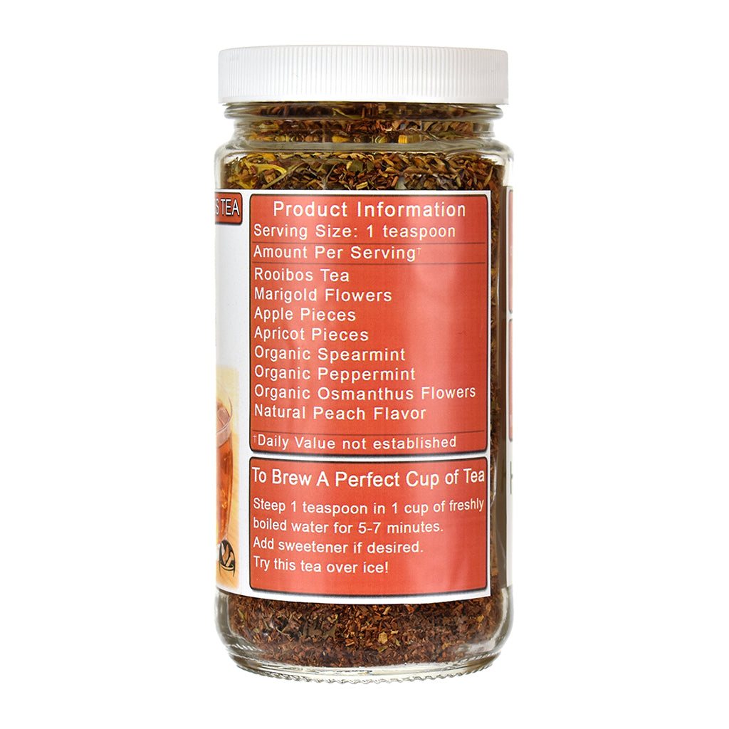 Minty Peach Loose Leaf Rooibos Tea - Right