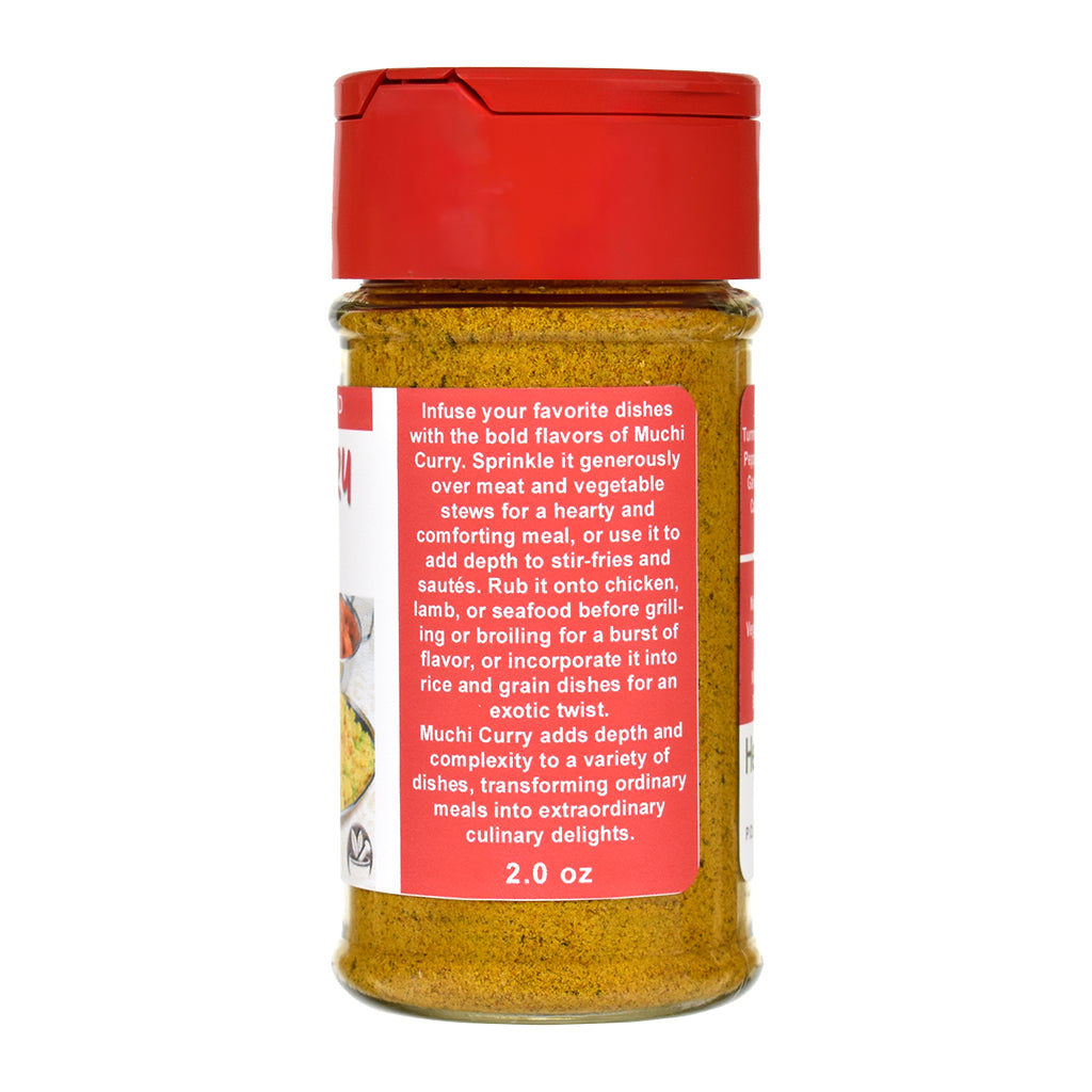 Muchi Curry Powder Jar - Right