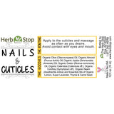 Nails & Cuticles Label