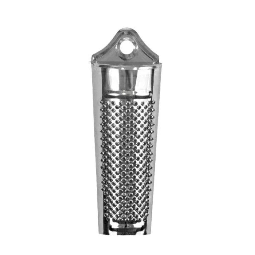 Nutmeg grater on a white background