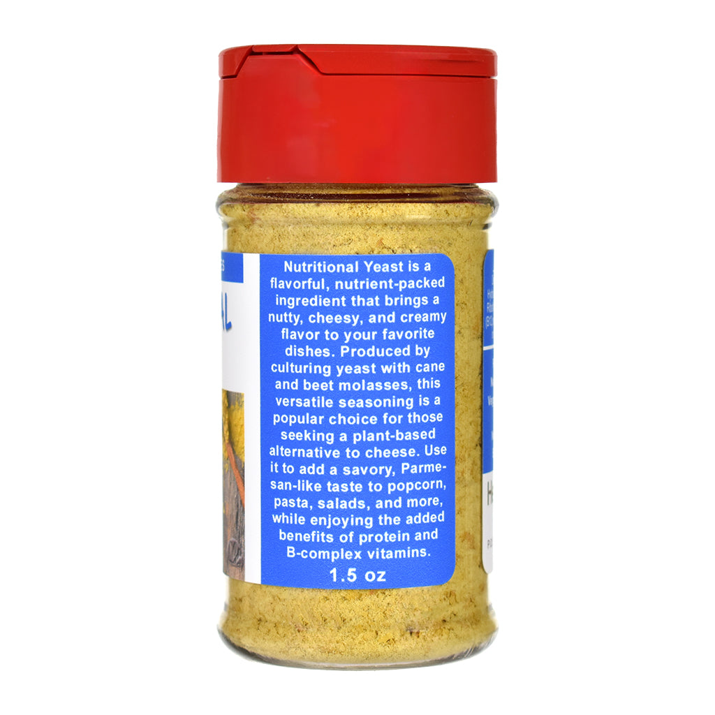 Nutritional Yeast Flakes Jar - Right Side