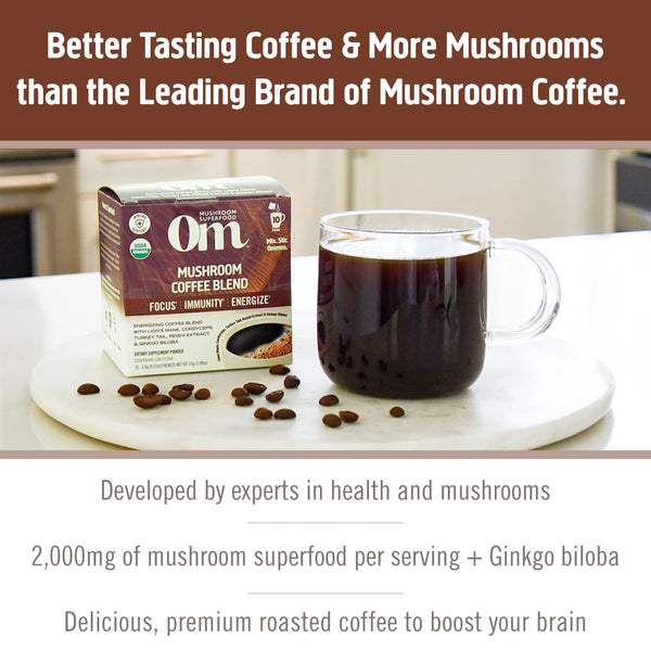 Om Mushroom Superfood Coffee Blend