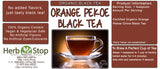 Orange Pekoe Loose Leaf Black Tea Label