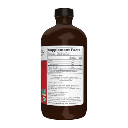 Organic MCT Oil - Protocol for Life Balance