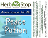 Peace Potion Aromatherapy Roll-On Label
