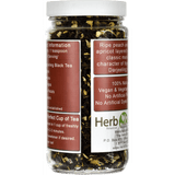 Peach Apricot Darjeeling Black Tea Jar - Back