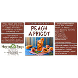 Peach Apricot Loose Leaf Luxury Black Tea Label
