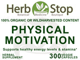 Physical Motivation Capsules Label - Front