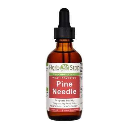Wild Harvested Pine Needle Liquid Extract 2 oz Bottle