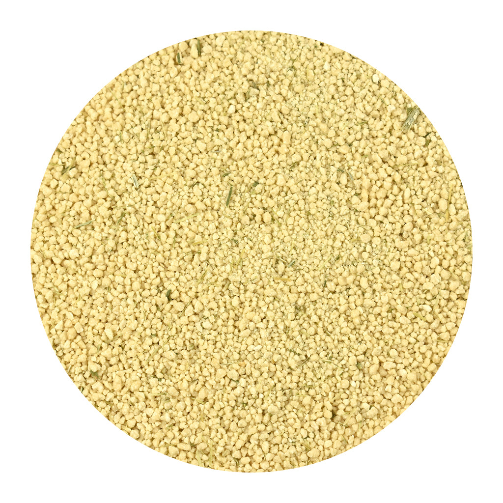 Close-up of bulk Pine Needle Sprinkle