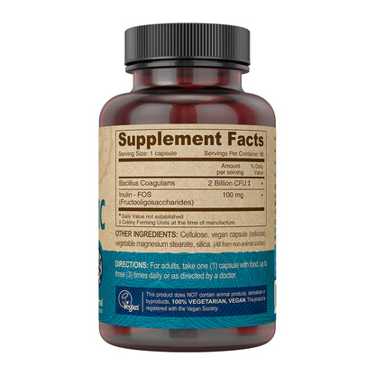 Deva Probiotics supplement bottle with label showing 'Supplement Facts' on a white background
