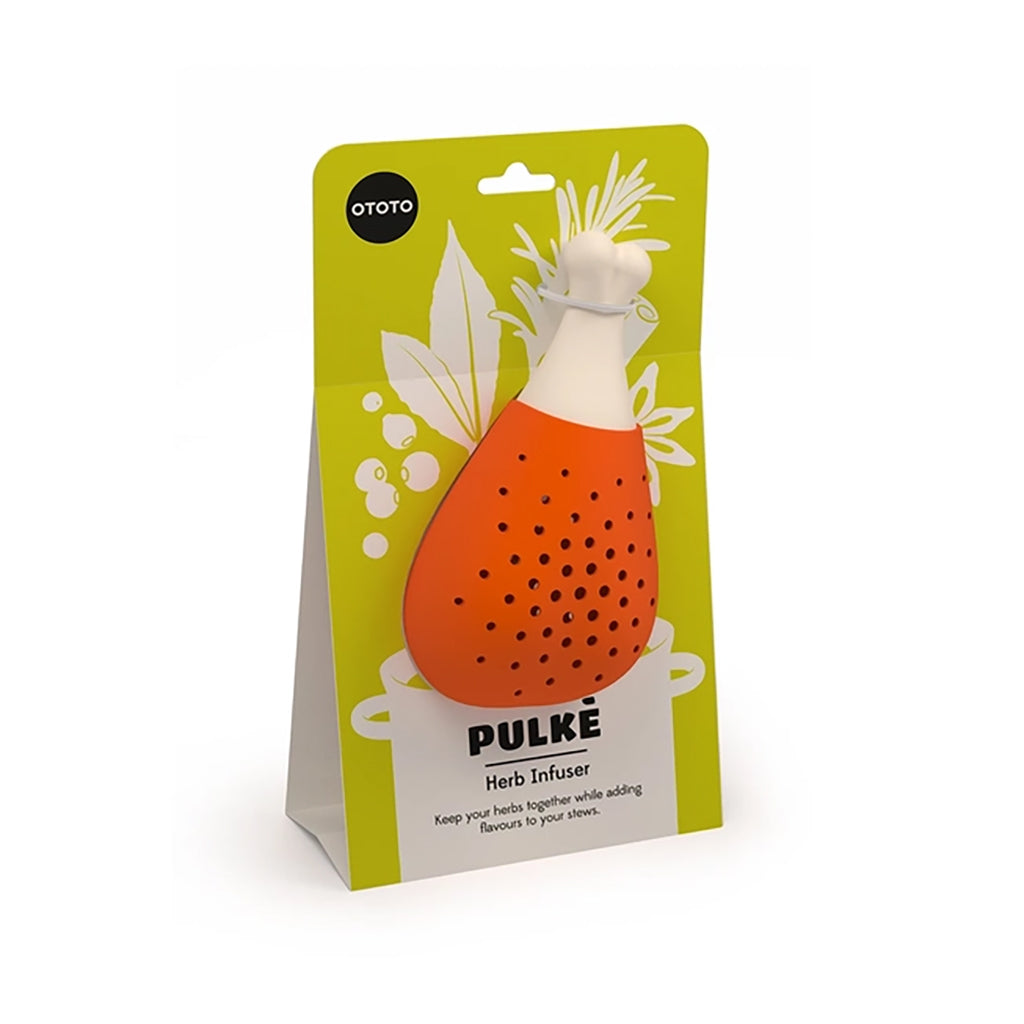 Pulke Silicone Chicken Leg Herb & Broth Infuser Box
