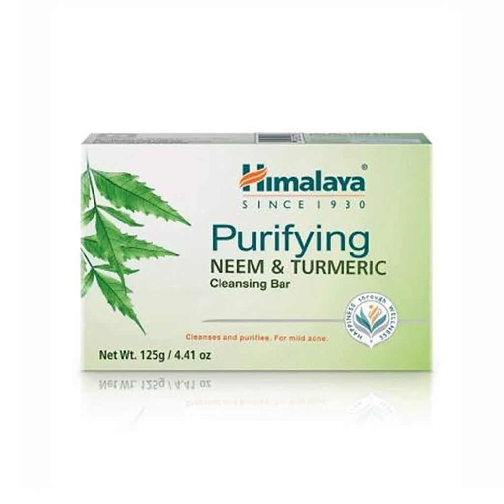 Himalaya Purifying Neem & Turmeric Cleansing Bar Soap