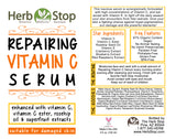 Repairing Vitamin C Serum Label