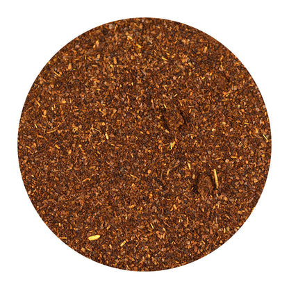 Organic Roasted Chili Pepper bulk spice on a white background