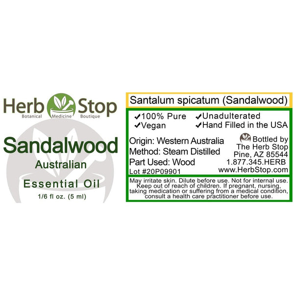 Plant Therapy Australian Sandalwood Essential Oil 100% Pure, Undiluted,  Natural Aromatherapy for Diffusion and Body Care, Therapeutic Grade 10 mL  (1/3 oz) 