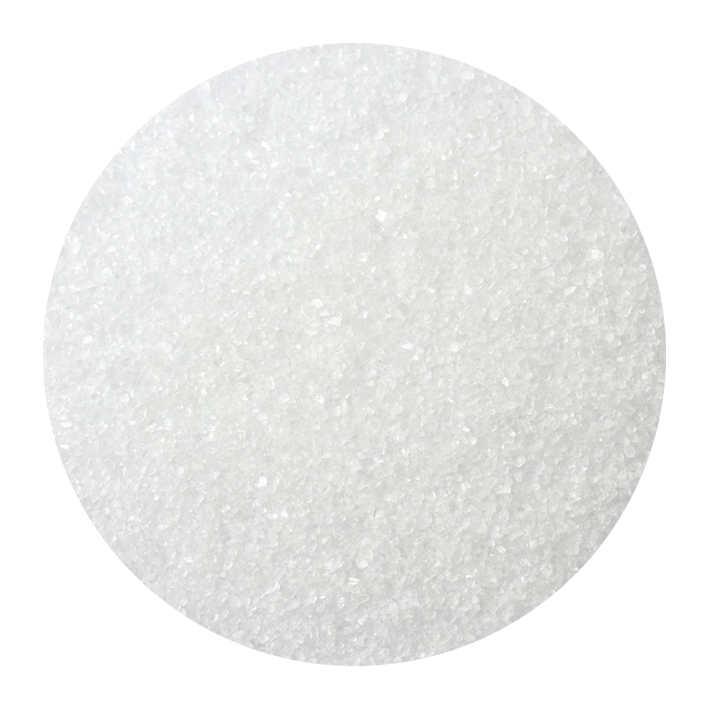 Bulk Sea Salt on a white background