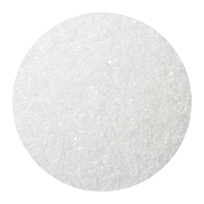 Bulk Sea Salt on a white background