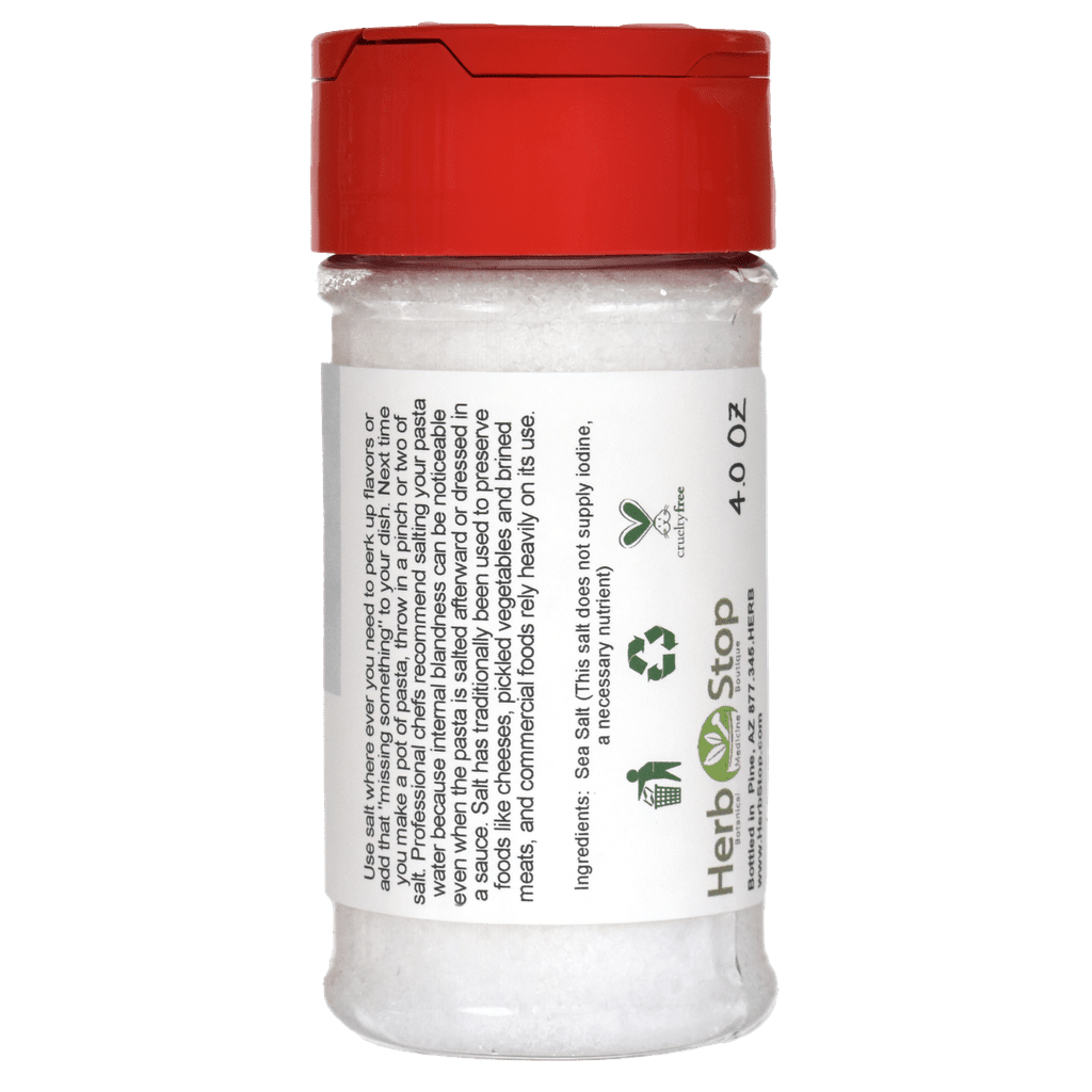 Sea Salt Jar - Side