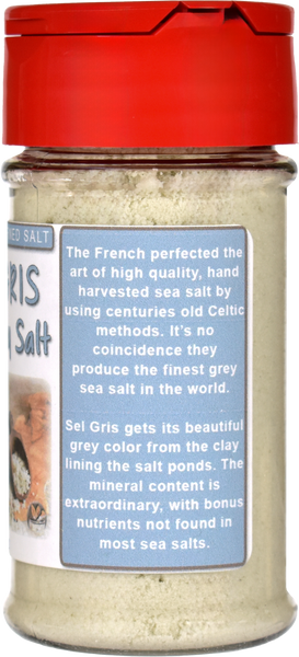 Sel Gris Fine Celtic Grey Salt Jar - Right