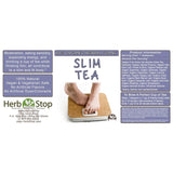 Slim Tea Loose Leaf Herbal Tea Label