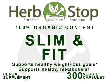 Slim & Fit Capsules Label - Front