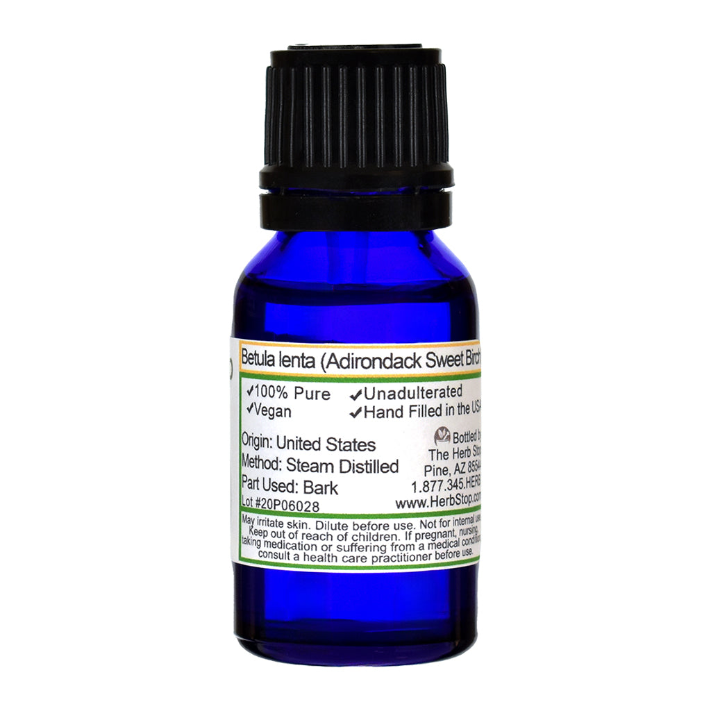 Sweet Birch Essential Oil - back