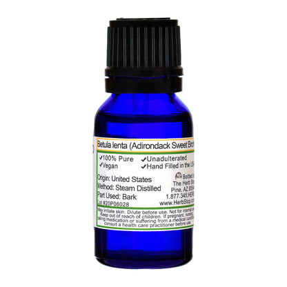 Sweet Birch Essential Oil - back