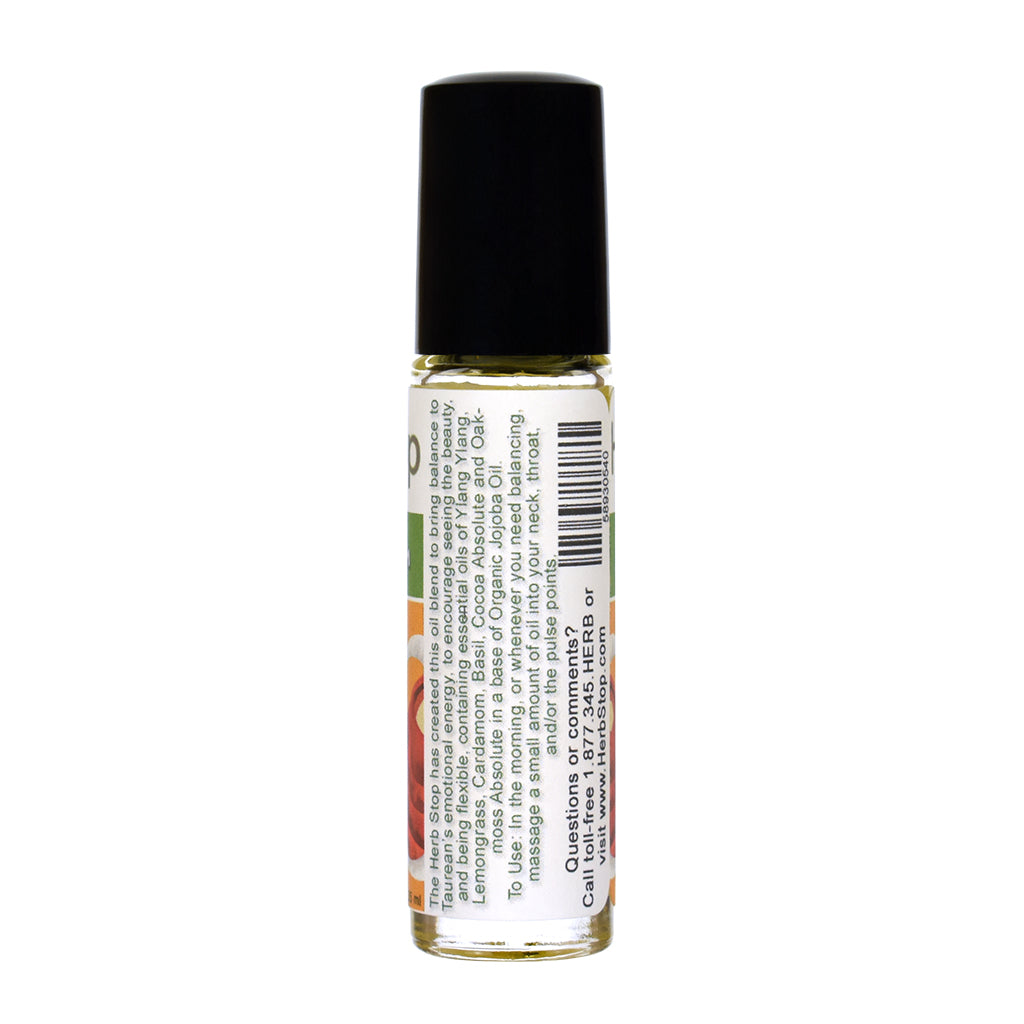 Taurus Astrological Aromatherapy Essential Oil Roll-On - Back