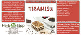 Tiramisu Loose Leaf Rooibos Tea Label