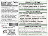 Tranquil Capsules Label - Back