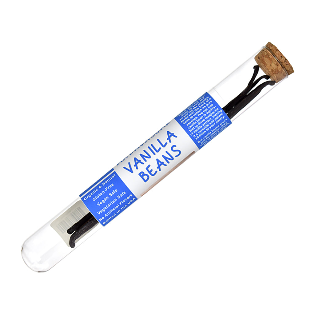Organic Vanilla Beans from Madagascar - Tube