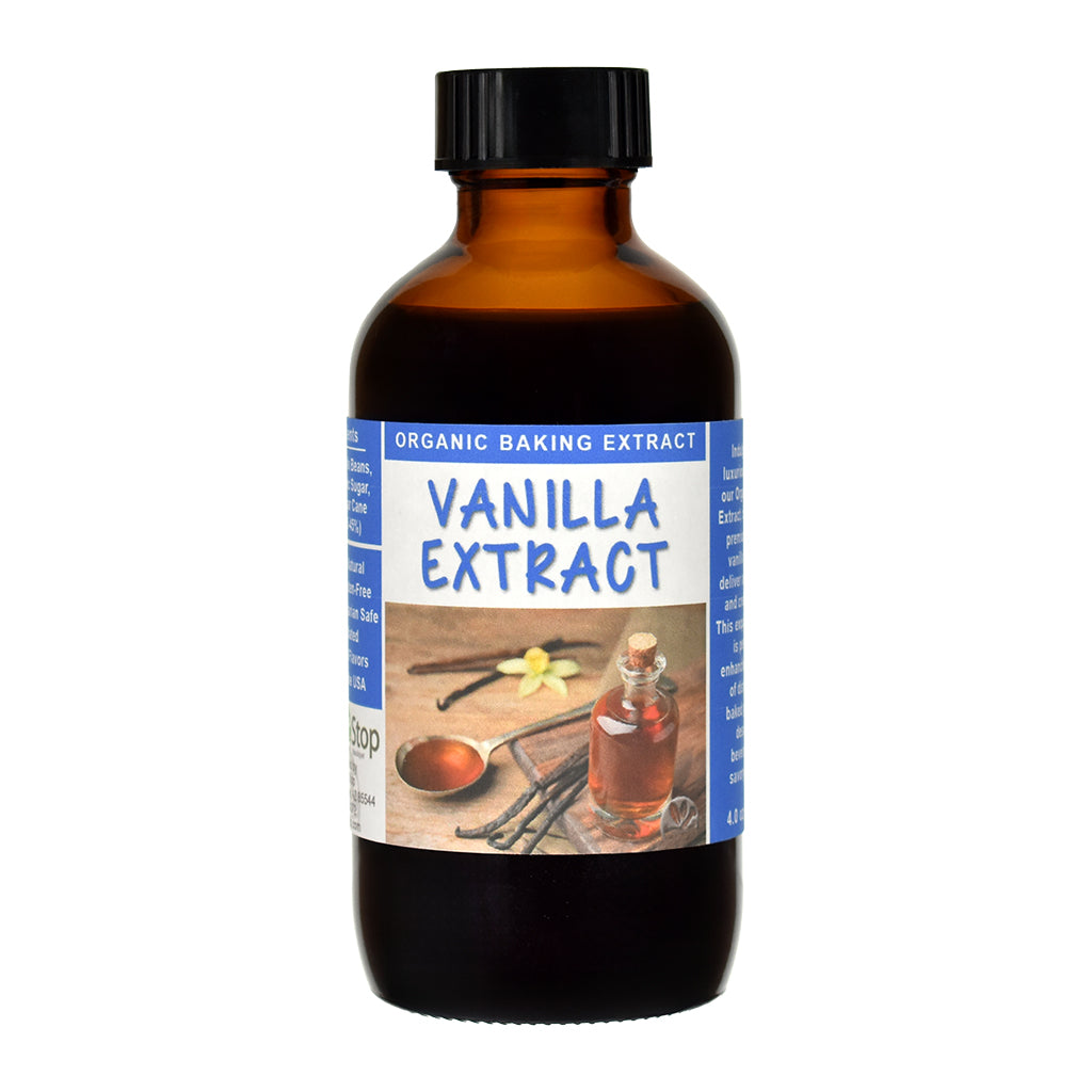 Organic Vanilla Extract - 4oz