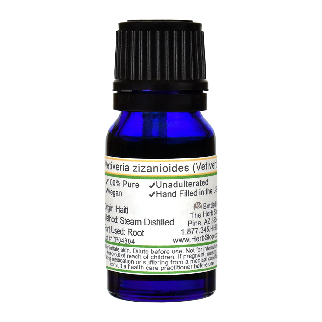 Vetivert Essential Oil - Back