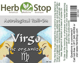 Virgo Aromatherapy Roll-On Label