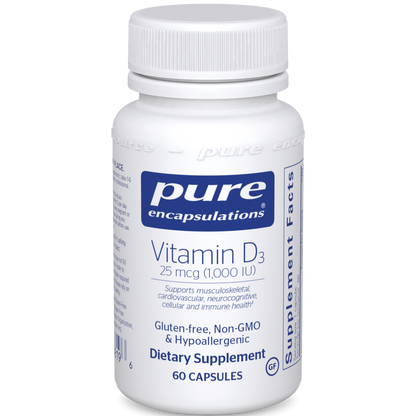 Vitamin d3 1000IU by Pure Encapsulations