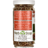 White Chocolate Raspberry Loose Leaf Rooibos Tea Jar - Left Side
