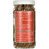 White Chocolate Raspberry Loose Leaf Rooibos Tea Jar - Right Side