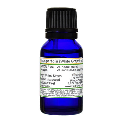White Grapefruit Essential Oil - Back