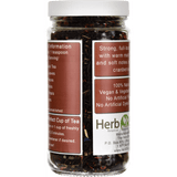 Winter Cranberry Loose Leaf Black Tea Jar - Back