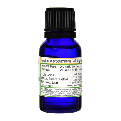 Wintergreen Essential Oil - Back