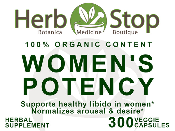 Women's Potency Capsules Label