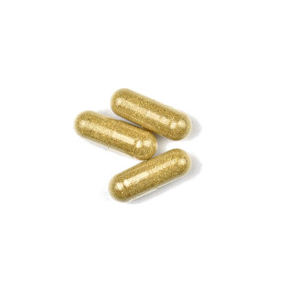 Wormwood Capsules on a white surface