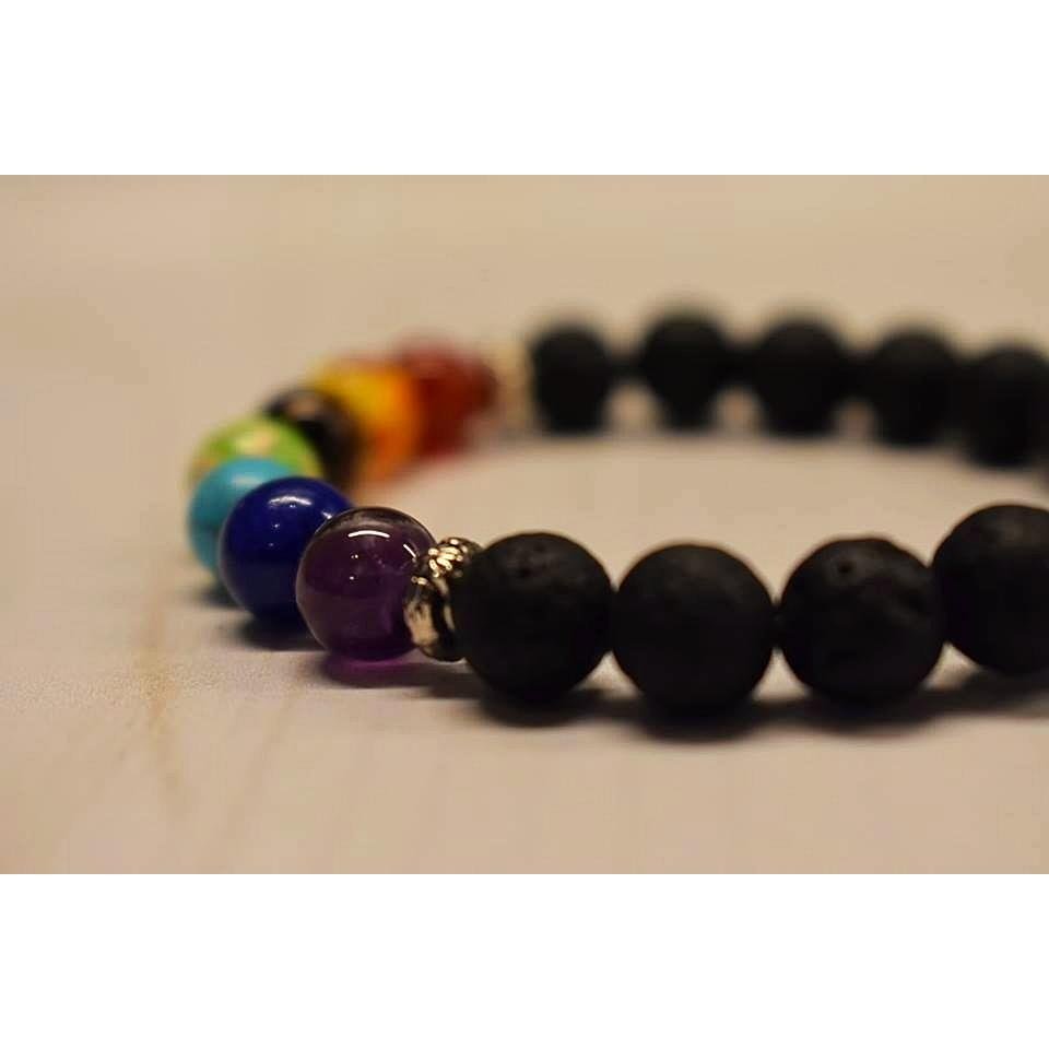 Aromatherapy Chakra Bracelet