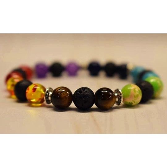 Aromatherapy Chakra Bracelet