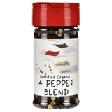 Organic 4 Pepper Blend Spice Jar