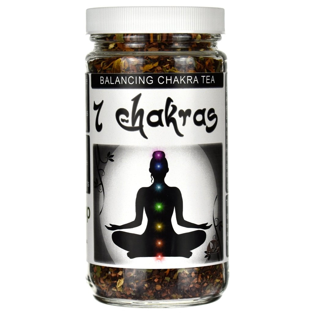 7 Chakras Tea Jar 