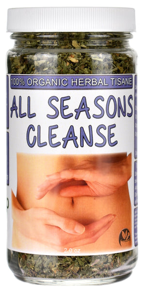 Organic All Seasons Cleanse Tea Jar