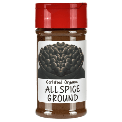 Organic Allspice Ground Spice Jar
