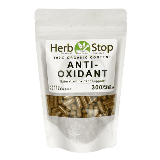 Organic Anti-Oxidant Capsules Bulk Bag